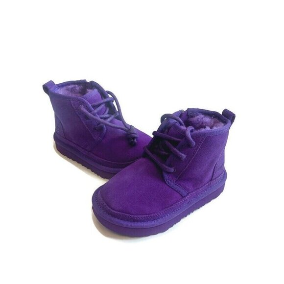 UGG Neumel II Ankle Chukka Boot Toddler Size 12 Age 5-6 Mussel Shell 1017320T - Picture 5 of 9